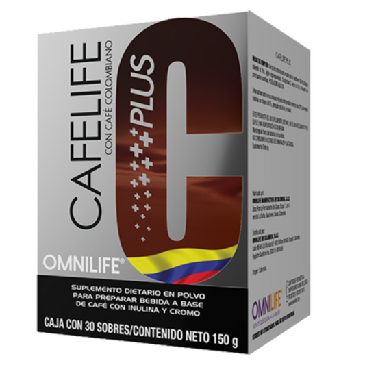 Cafelife Plus – Café Funcional con Cromo e Inulina para Energía y Bienestar