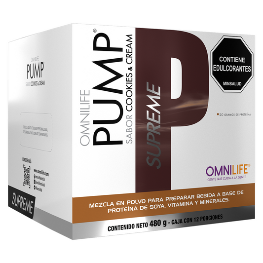 PUMP Supreme Cookies & Cream – ¡Potencia tu cuerpo con cada sorbo!