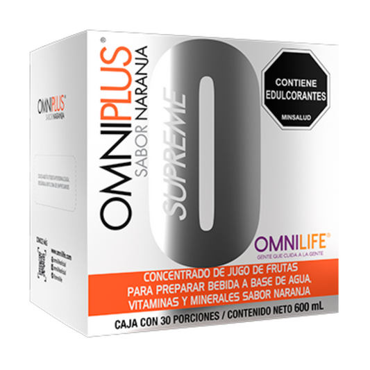 OMNIPLUS Supreme Naranja – Refuerza tus defensas con delicioso sabor