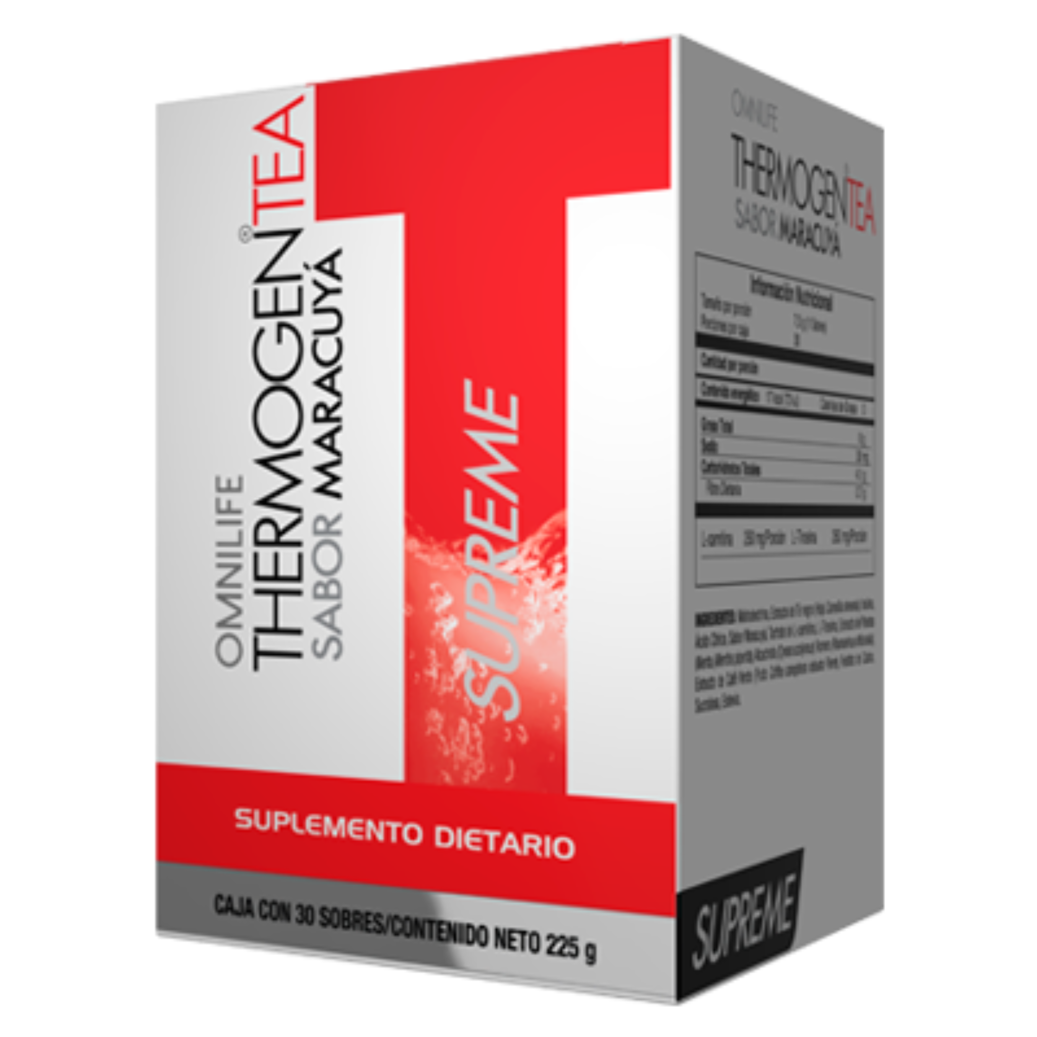 THERMOGEN TEA SUPREME Maracuyá: Activa tu metabolismo, quema más y siente la energía