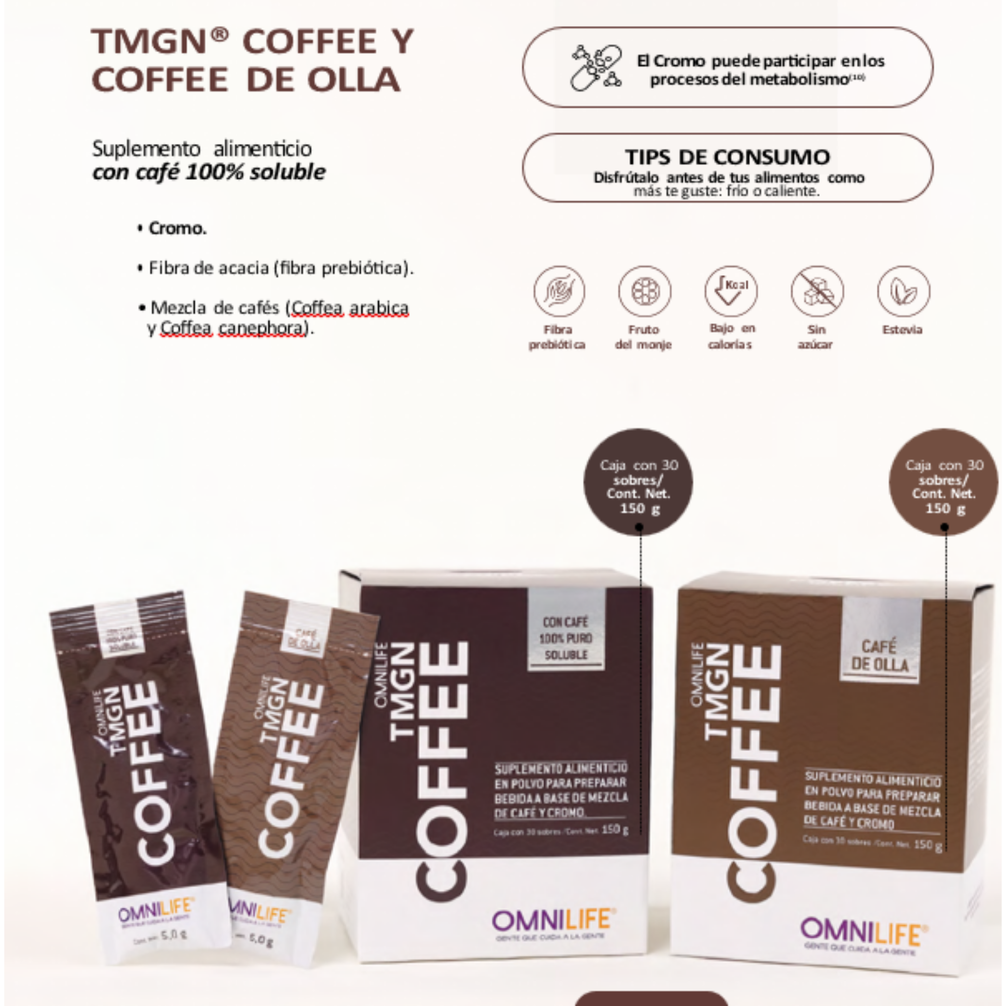 Cafelife Plus – Café Funcional con Cromo e Inulina para Energía y Bienestar