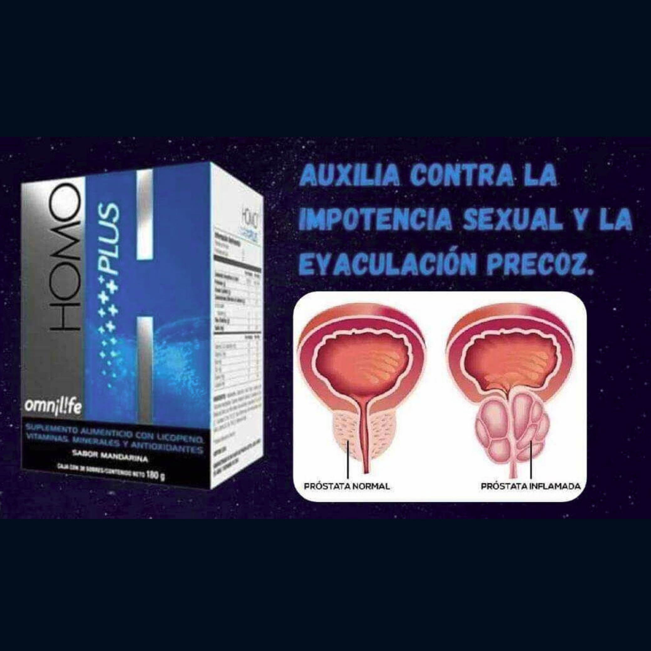 HOMO PLUS: Potencia tu vitalidad masculina desde adentro