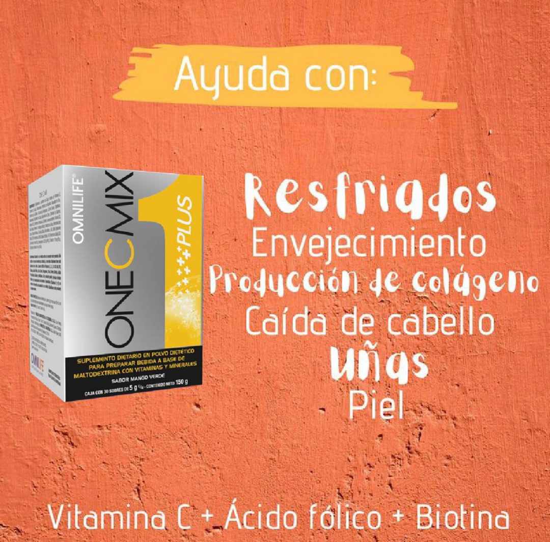 ONE C MIX Plus: Antioxidante poderoso y defensa celular para una salud total