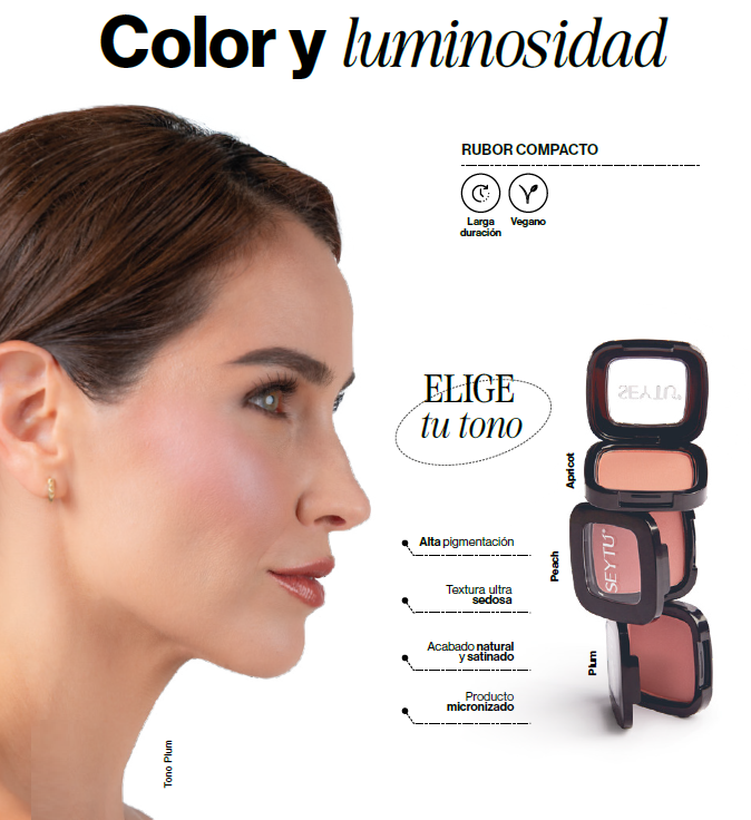 Rubor Compacto – Color natural para un rostro radiante