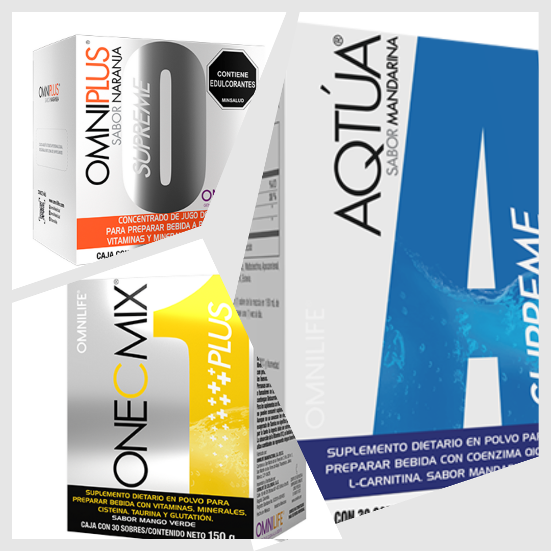 Paquete ANTI ENVEJECIMIENTO: Vitalidad, Juventud y Protección Celular